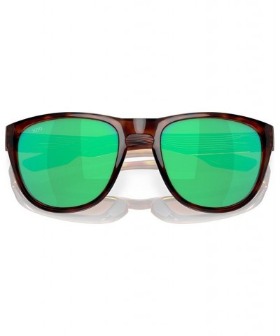 Unisex Polarized Sunglasses 6S908255-ZP Tortoise $50.20 Unisex