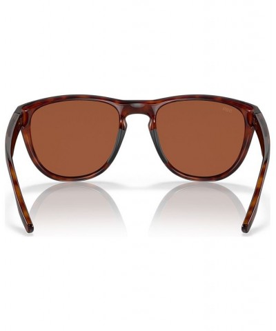 Unisex Polarized Sunglasses 6S908255-ZP Tortoise $50.20 Unisex