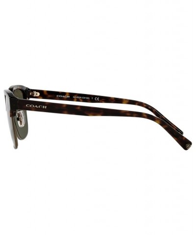 Men's Sunglasses HC8326 52 Dark Tortoise/Gold-Tone $51.24 Mens