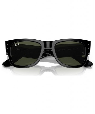 Unisex Mega Wayfarer Sunglasses RB0840S51 Black $19.14 Unisex