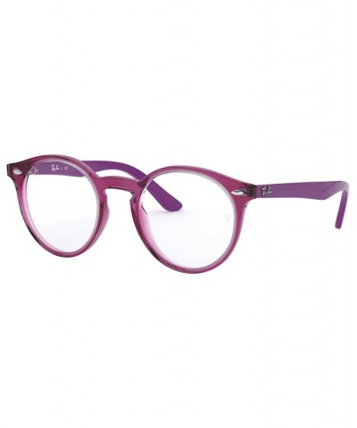 RY1594 Chid Round Eyeglasses Transparent Gray $26.40 Kids
