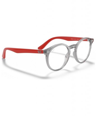 RY1594 Chid Round Eyeglasses Transparent Gray $26.40 Kids