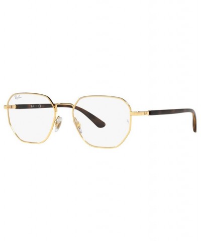 RB6471 Unisex Irregular Eyeglasses Gunmetal $9.94 Unisex