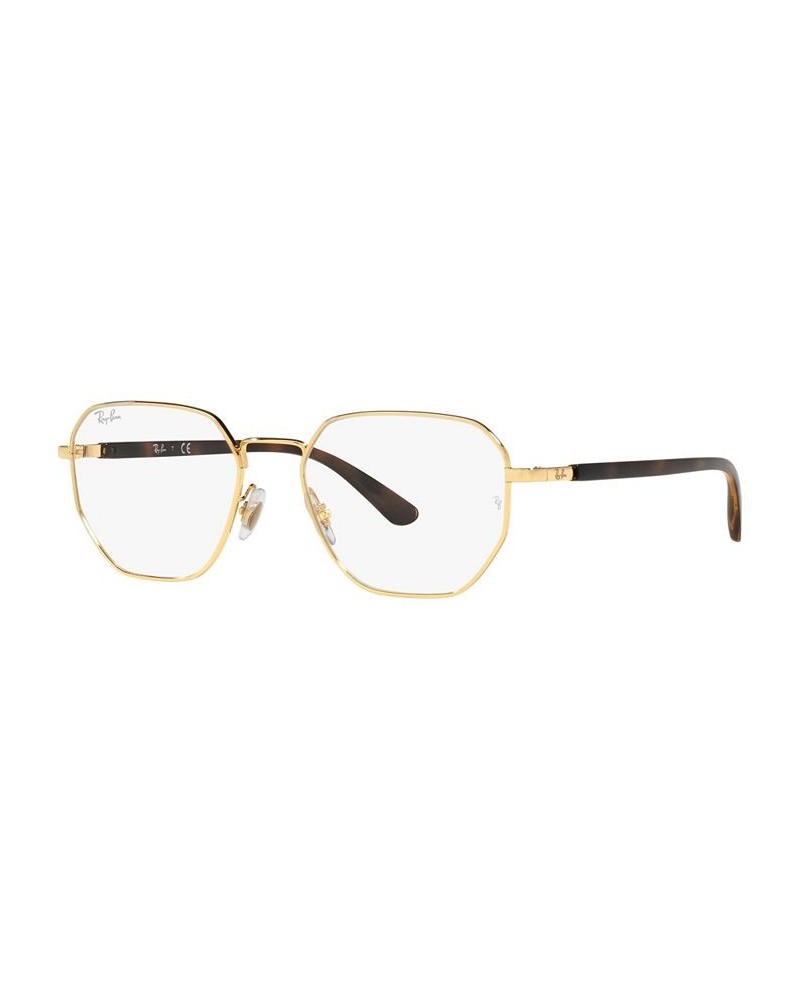 RB6471 Unisex Irregular Eyeglasses Gunmetal $9.94 Unisex