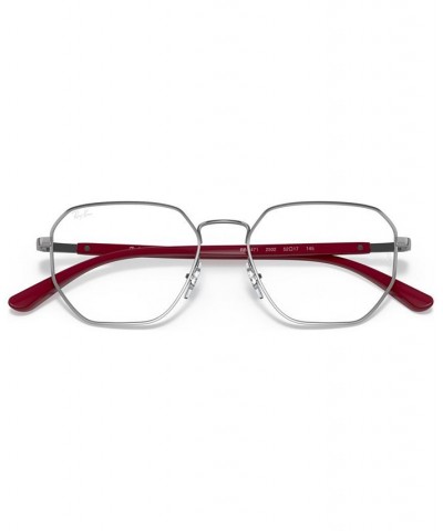 RB6471 Unisex Irregular Eyeglasses Gunmetal $9.94 Unisex