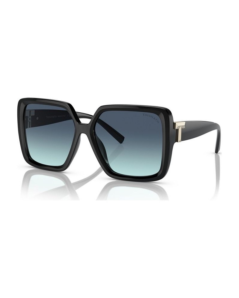 Women's Sunglasses TF4206U58-Y 58 Black $123.60 Womens