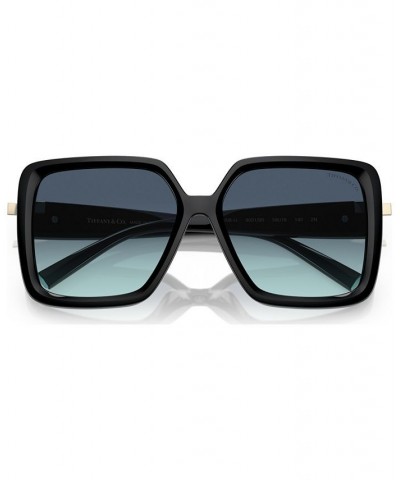 Women's Sunglasses TF4206U58-Y 58 Black $123.60 Womens