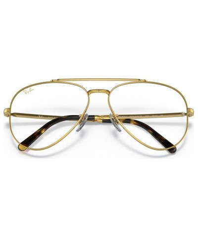 RB3625V New Aviator Unisex Pilot Eyeglasses Legend Gold Tone $50.12 Unisex