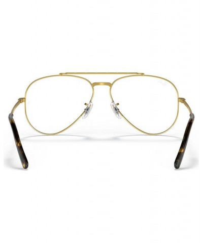 RB3625V New Aviator Unisex Pilot Eyeglasses Legend Gold Tone $50.12 Unisex