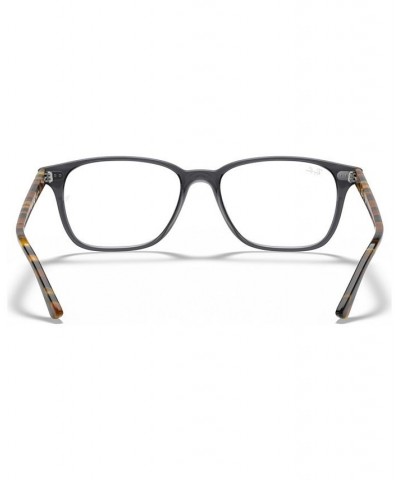 RX7119 Unisex Rectangle Eyeglasses Brwn Havna $47.75 Unisex