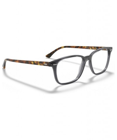 RX7119 Unisex Rectangle Eyeglasses Brwn Havna $47.75 Unisex