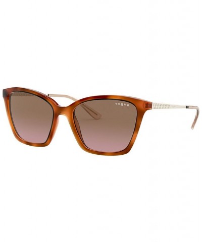 Sunglasses VO5333S54-X LIGHT HAVANA/PINK GRADIENT BROWN $10.29 Unisex