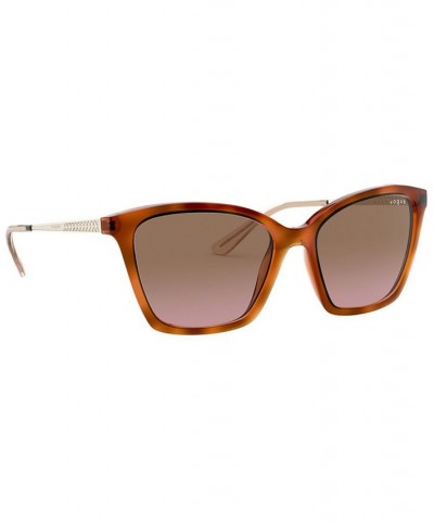 Sunglasses VO5333S54-X LIGHT HAVANA/PINK GRADIENT BROWN $10.29 Unisex