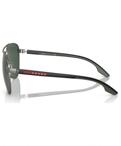 Men's Sunglasses PS 52YS61-X Silver-Tone $83.03 Mens