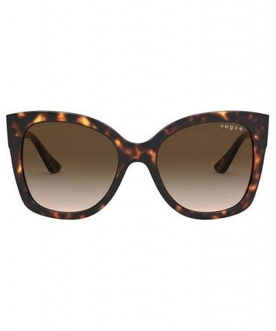 Sunglasses VO5338S 54 YELLOW TORTOISE/BROWN GRADIENT $8.61 Unisex