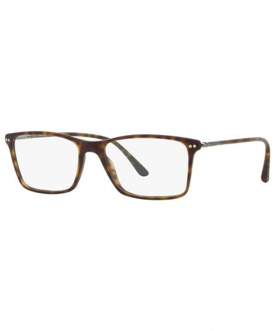 AR7037 Men's Rectangle Eyeglasses Grey Horn $55.84 Mens