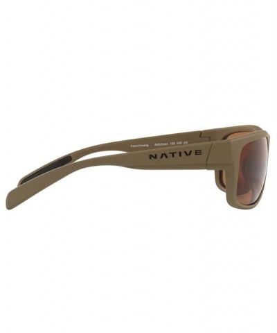 Native Unisex Polarized Sunglasses XD9003 58 WOOD/BROWN $14.16 Unisex