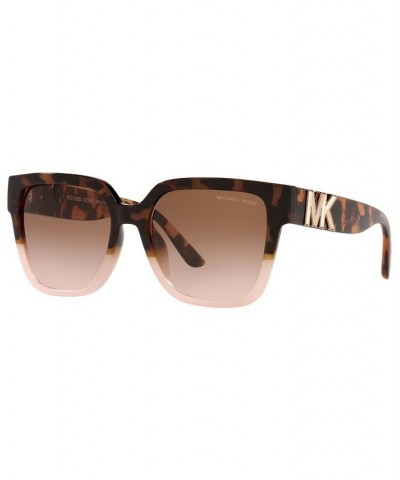Women's Sunglasses KARLIE 54 Dark Tortoise/Pink $16.80 Womens