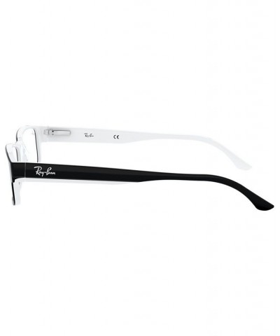 RX5114 Unisex Rectangle Eyeglasses Tortoise $48.14 Unisex