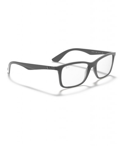 RB7047 Unisex Square Eyeglasses Black $24.64 Unisex