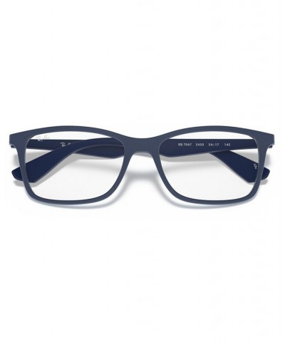 RB7047 Unisex Square Eyeglasses Black $24.64 Unisex