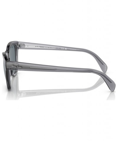 Unisex Polarized Sunglasses RB0707S50-P Transparent Gray $26.88 Unisex