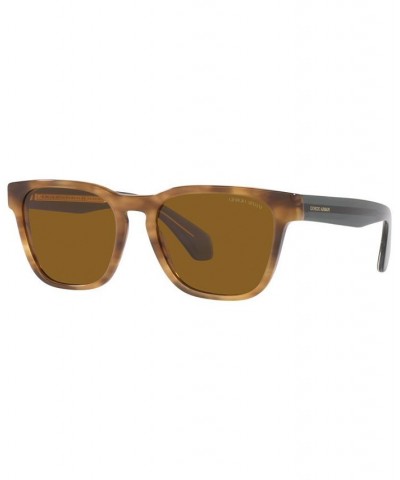Men's Sunglasses AR8155 55 Opal Striped Brown $52.05 Mens