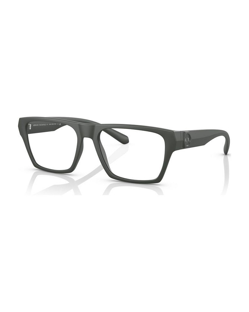 Men's Pillow Eyeglasses AX3097 Matte Gray $17.85 Mens
