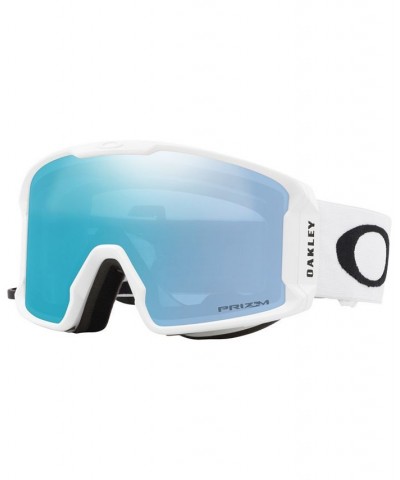 Men's Line Miner Snow Goggles OO7070 White $14.17 Mens