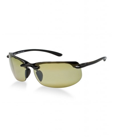 BANYANS Polarized Sunglasses 412 Black/Green $35.85 Unisex