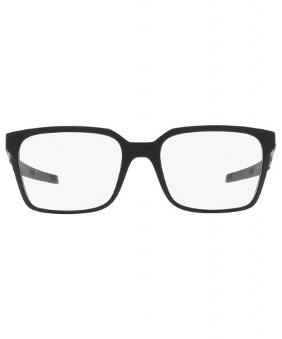 OX8054 Dehaven Men's Rectangle Eyeglasses Satin Black $39.52 Mens