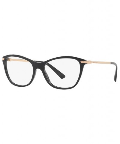 BV4147 Women's Rectangle Eyeglasses Black $122.67 Womens