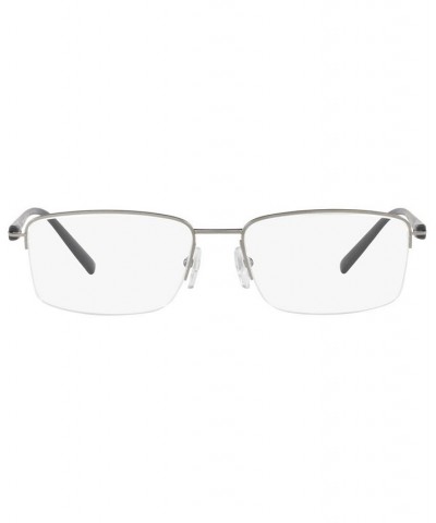 SH2053T Men's Rectangle Eyeglasses Matte Titanium $21.28 Mens