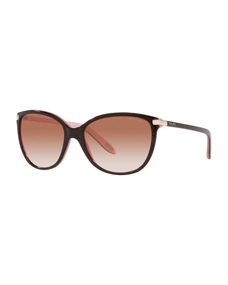 Women's Sunglasses RA5160 RA5160 57 Shiny Havana on Pink $11.40 Womens