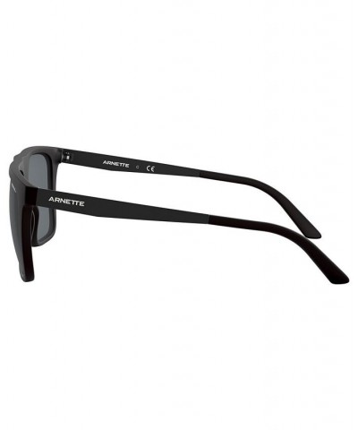 Men's Polarized Sunglasses AN4261 MATTE BLACK/POLAR GREY $13.68 Mens