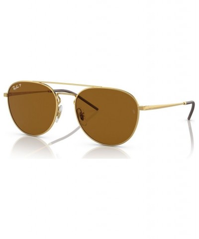 Unisex Polarized Sunglasses RB358955-P Silver-Tone $27.90 Unisex