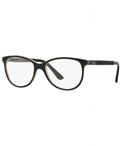 Vogue VO5030 Women's Rectangle Eyeglasses Top Black $17.78 Womens