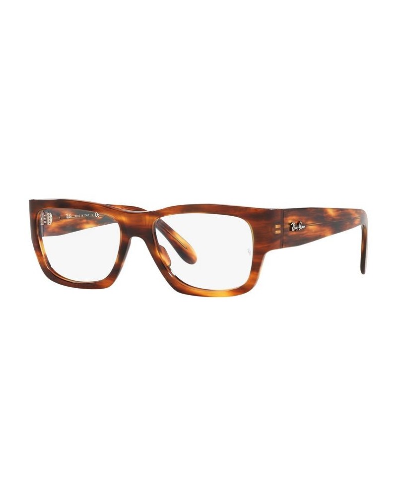 RX5487 Nomad Optics Unisex Square Eyeglasses Tortoise $39.38 Unisex