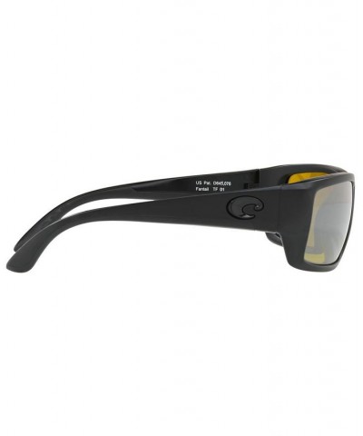 Polarized Sunglasses FANTAIL POLARIZED 59 BLACK/YELLOW MIR POL $36.21 Unisex