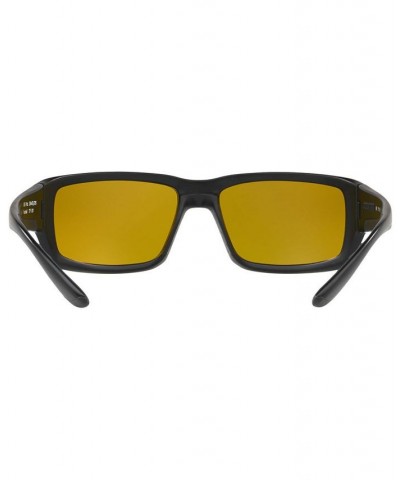 Polarized Sunglasses FANTAIL POLARIZED 59 BLACK/YELLOW MIR POL $36.21 Unisex