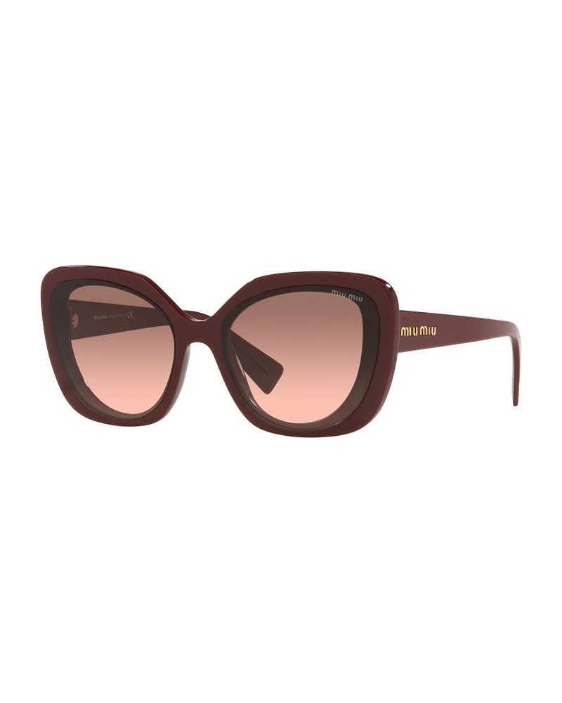 Women's Sunglasses MU 06XS 59 Pink Bordeaux $44.99 Womens