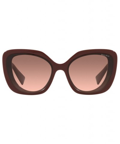 Women's Sunglasses MU 06XS 59 Pink Bordeaux $44.99 Womens