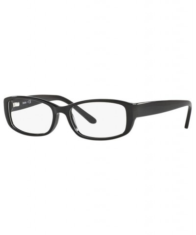 SF1560 Women's Rectangle Eyeglasses Black $11.38 Womens