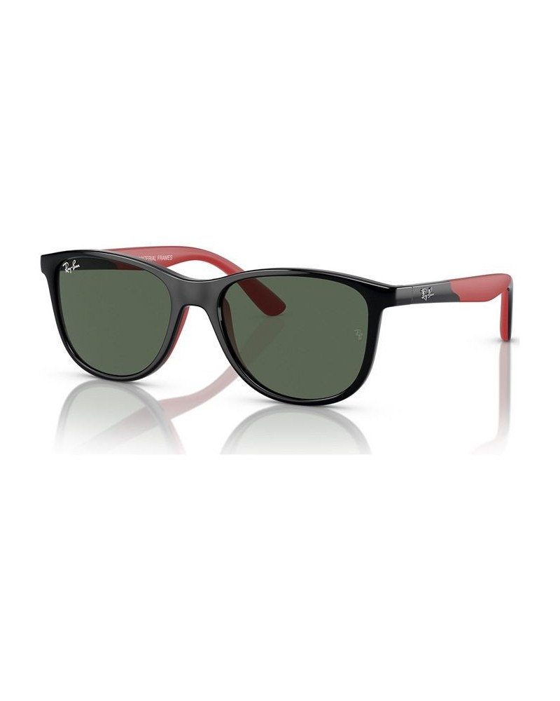 Kids Sunglasses RB9077S Kids Bio-Based Black on Red $16.94 Kids