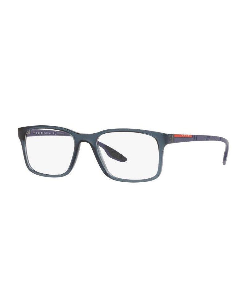 PS 01LV Men's Pillow Eyeglasses Blue $74.48 Mens