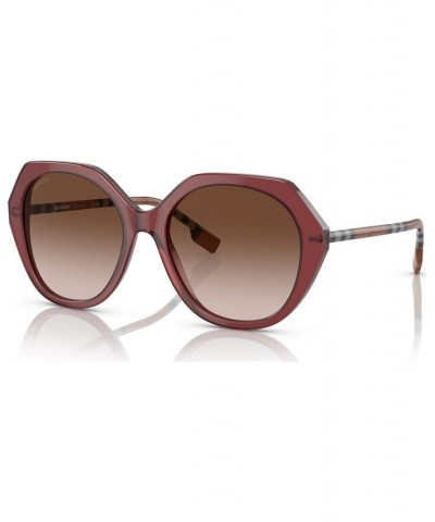 Women's Vanessa Sunglasses BE437555-Y Bordeaux $73.66 Womens