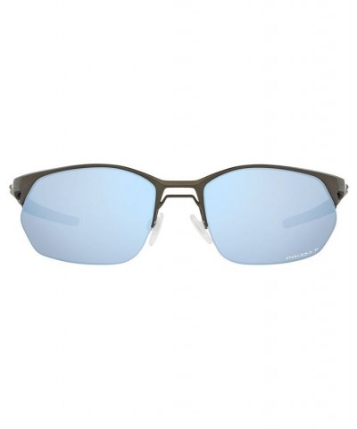 Men's Wire Tap Polarized Sunglasses OO4145 60 SATIN LEAD/PRIZM DEEP WATER POLARIZED $30.42 Mens