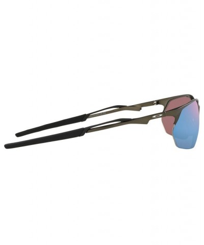 Men's Wire Tap Polarized Sunglasses OO4145 60 SATIN LEAD/PRIZM DEEP WATER POLARIZED $30.42 Mens