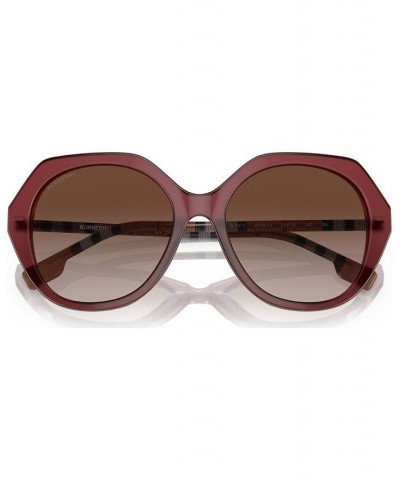 Women's Vanessa Sunglasses BE437555-Y Bordeaux $73.66 Womens