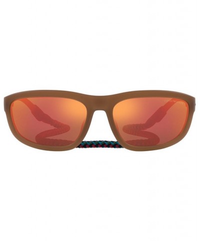 Men's Sunglasses EA4183U 64 Matte Opal Brown $64.50 Mens